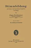 E-Book (pdf) Die Ausbildung der Singstimme von Jörgen Forchhammer