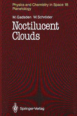 Kartonierter Einband Noctilucent Clouds von Wilfried Schröder, Michael Gadsden