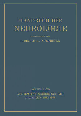 E-Book (pdf) Allgemeine Therapie von O. Foerster, A. Fröhlich, G. Hohmann