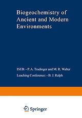 E-Book (pdf) Biogeochemistry of Ancient and Modern Environments von 