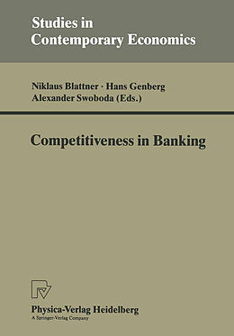 eBook (pdf) Competitiveness in Banking de 