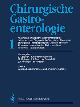Kartonierter Einband Chirurgische Gastroenterologie von 