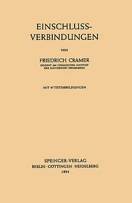 E-Book (pdf) Einschlussverbindungen von Friedrich Cramer