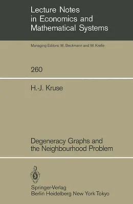 E-Book (pdf) Degeneracy Graphs and the Neighbourhood Problem von H. -J. Kruse