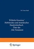 E-Book (pdf) Hebräisches und Aramäisches Handwörterbuch über das Alte Testament von Wilhelm Gesenius, H. Zimmern, W. Max Müller