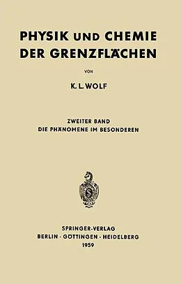 E-Book (pdf) Physik und Chemie der Grenzflächen von K. L. Wolf