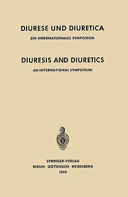 E-Book (pdf) Diuresis and Diuretics / Diurese und Diuretica von 