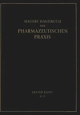E-Book (pdf) Hagers Handbuch der Pharmazeutischen Praxis von Hermann Hager