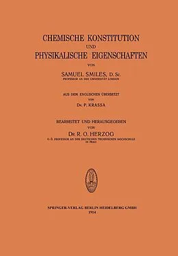 E-Book (pdf) Chemische Konstitution und Physikalische Eigenschaften von Samuel Smiles