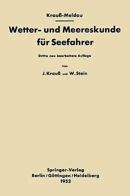 E-Book (pdf) Wetter- und Meereskunde für Seefahrer von Joseph Kraus-Meldau, Walter Stein