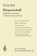 E-Book (pdf) Körperschall von L. Cremer, M. Heckl