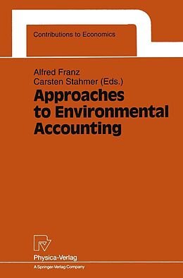 eBook (pdf) Approaches to Environmental Accounting de 