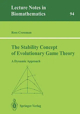 E-Book (pdf) The Stability Concept of Evolutionary Game Theory von Ross Cressman