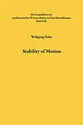 E-Book (pdf) Stability of Motion von Wolfgang Hahn
