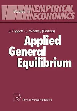 E-Book (pdf) Applied General Equilibrium von 