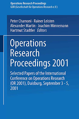 eBook (pdf) Operations Research Proceedings 2001 de 