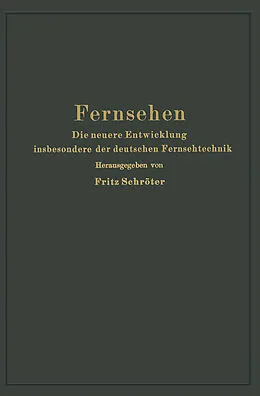 E-Book (pdf) Fernsehen von Fritz Schröter