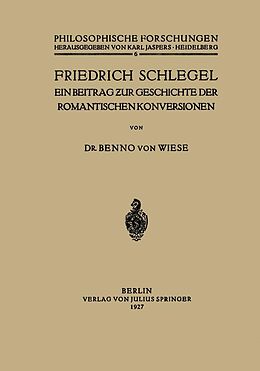 E-Book (pdf) Friedrich Schlegel von Benno von Wiese