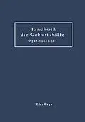 E-Book (pdf) Geburtshilfliche Operationslehre von K. Baisch, M. Hofmeier, W. Zangemeister