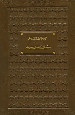 E-Book (pdf) Handbuch der Arzneimittellehre von Theodor Husemann