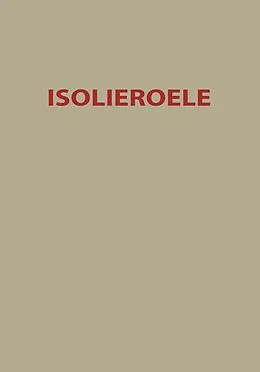 E-Book (pdf) Isolieroele von O. Alber, B. Anderson, A. Baader