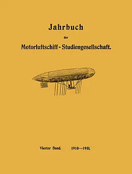 E-Book (pdf) Jahrbuch der Motorluftschiff-Studiengesellschaft von R. Assmann, L. Prandtl, O. Föppl