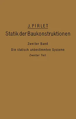 E-Book (pdf) Kompendium der Statik der Baukonstruktionen von J. Pirlet