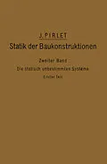 E-Book (pdf) Kompendium der Statik der Baukonstruktionen von J. Pirlet