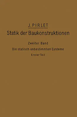 E-Book (pdf) Kompendium der Statik der Baukonstruktionen von J. Pirlet