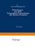 E-Book (pdf) Mitteilungen aus dem Telegraphen-Versuchsamt des Reichs-Postamts von Strecke Strecker