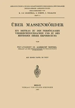 E-Book (pdf) Über Massenmörder von Albrecht Wetzel