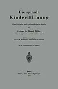 E-Book (pdf) Die spinale Kinderlähmung von Eduard Müller