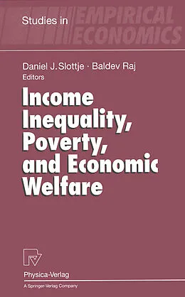 E-Book (pdf) Income Inequality, Poverty, and Economic Welfare von 