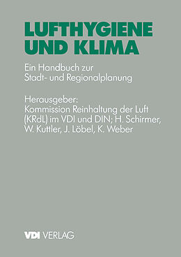 Kartonierter Einband Lufthygiene und Klima von H. Schirmer, W. Kutter, J. Löbel