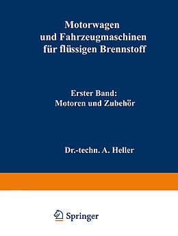 E-Book (pdf) Motorwagen und Fahrzeugmaschinen für flüssigen Brennstoff von A. Heller