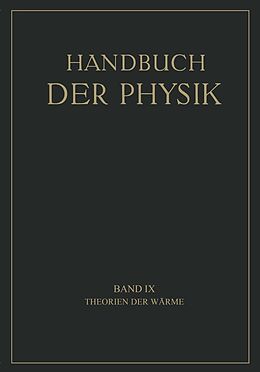 E-Book (pdf) Theorien der Wärme von K. Bennewitz, A. Byk, F. Henning
