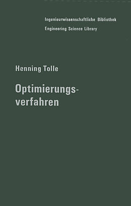 E-Book (pdf) Optimierungsverfahren von H. Tolle