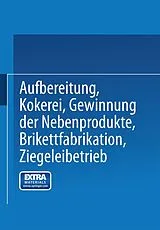 E-Book (pdf) Aufbereitung, Kokerei, Gewinnung der Nebenprodukte, Brikettfabrikation, Ziegeleibetrieb von
