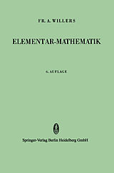 Kartonierter Einband Elementar-Mathematik von Fr. A. Willers