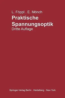 E-Book (pdf) Praktische Spannungsoptik von Ludwig Föppl, Ernst Mönch