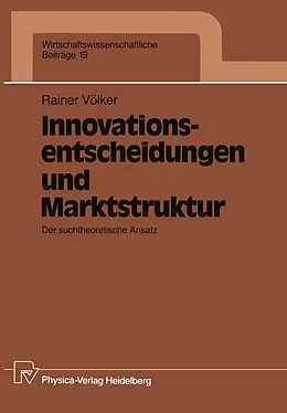 E-Book (pdf) Innovationsentscheidungen und Marktstruktur von Rainer Völker