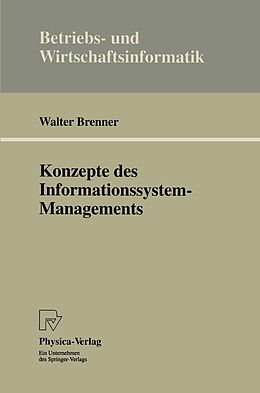 E-Book (pdf) Konzepte des Informationssystem-Managements von Walter Brenner