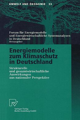 E-Book (pdf) Energiemodelle zum Klimaschutz in Deutschland von 