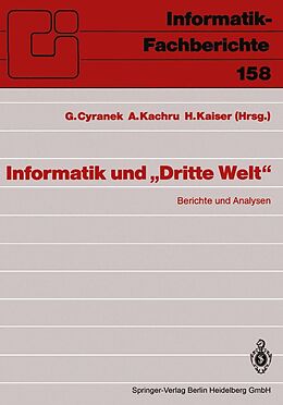E-Book (pdf) Informatik und Dritte Welt von 