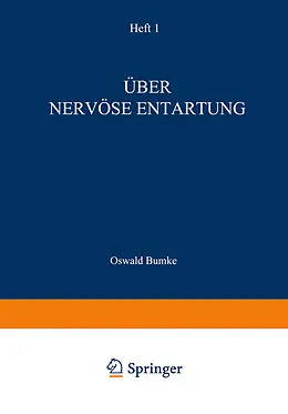 E-Book (pdf) Über Nervöse Entartung von Oswald Bumke