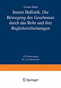 E-Book (pdf) Innere Ballistik von O. Poppenberg, O. von Eberhard
