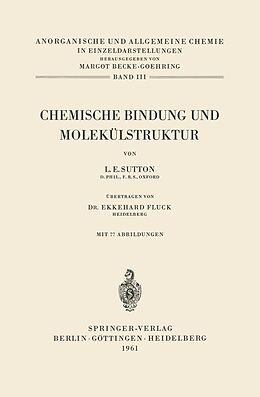 E-Book (pdf) Chemische Bindung und Molekülstruktur von Leslie E. Sutton