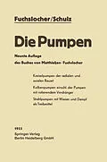 E-Book (pdf) Die Pumpen von Eugen A. Fuchslocher, Hellmuth Schulz