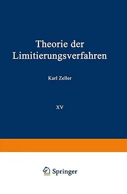 E-Book (pdf) Theorie der Limitierungsverfahren von Karl Zeller
