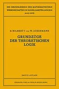 E-Book (pdf) Grundzüge der Theoretischen Logik von David Hilbert, Walter Ackermann